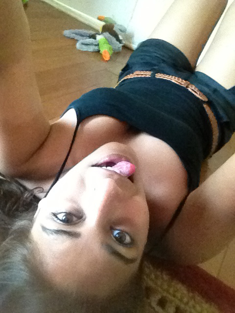 Anonymous taking a selfie