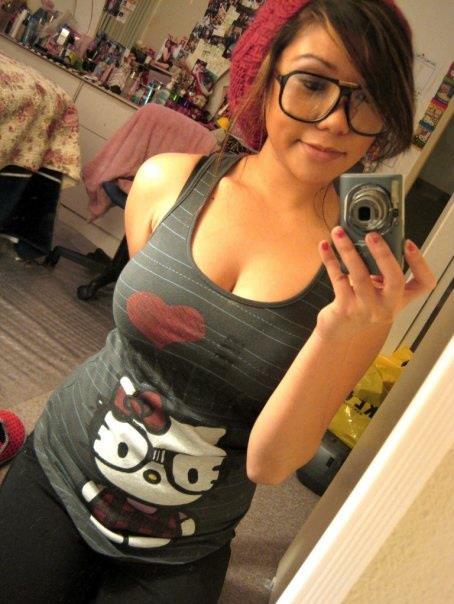 Anonymous taking a selfie