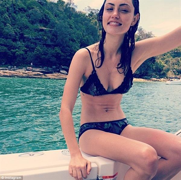 Phoebe Tonkin in a bikini