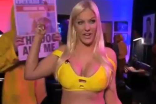 Gabi Grecko in a bikini