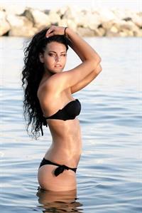 Gresa Hoti in a bikini