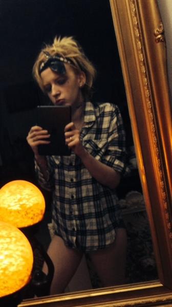 Anonymous taking a selfie