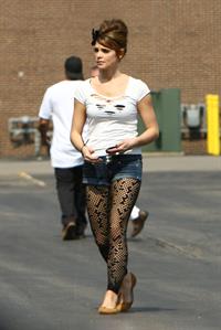Ashley Greene on the set of lol Laughing out Loud in Detroit July 16, 2010 