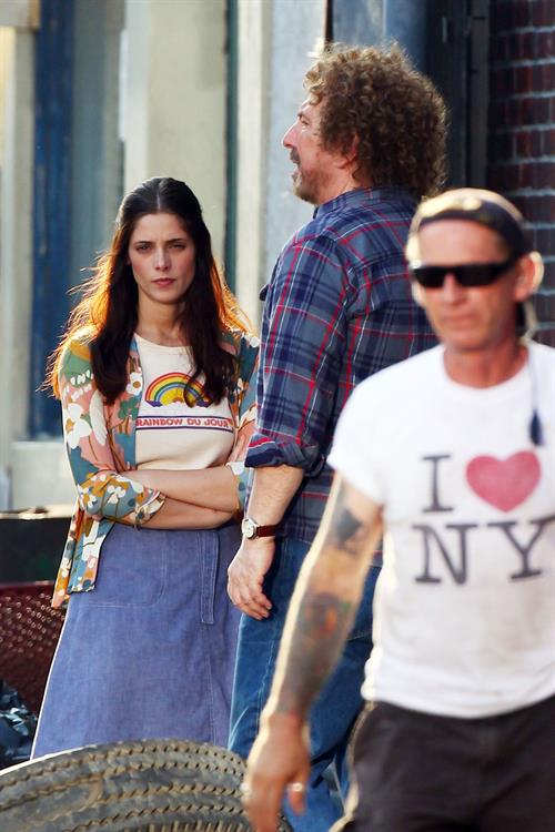 Ashley Greene Pictures Ashley Greene on the set of CBGB in Savannah on July 2, 2012