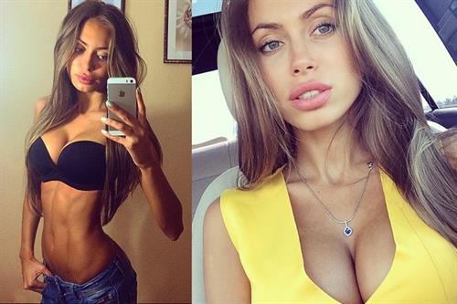Galinka Mirgaeva taking a selfie
