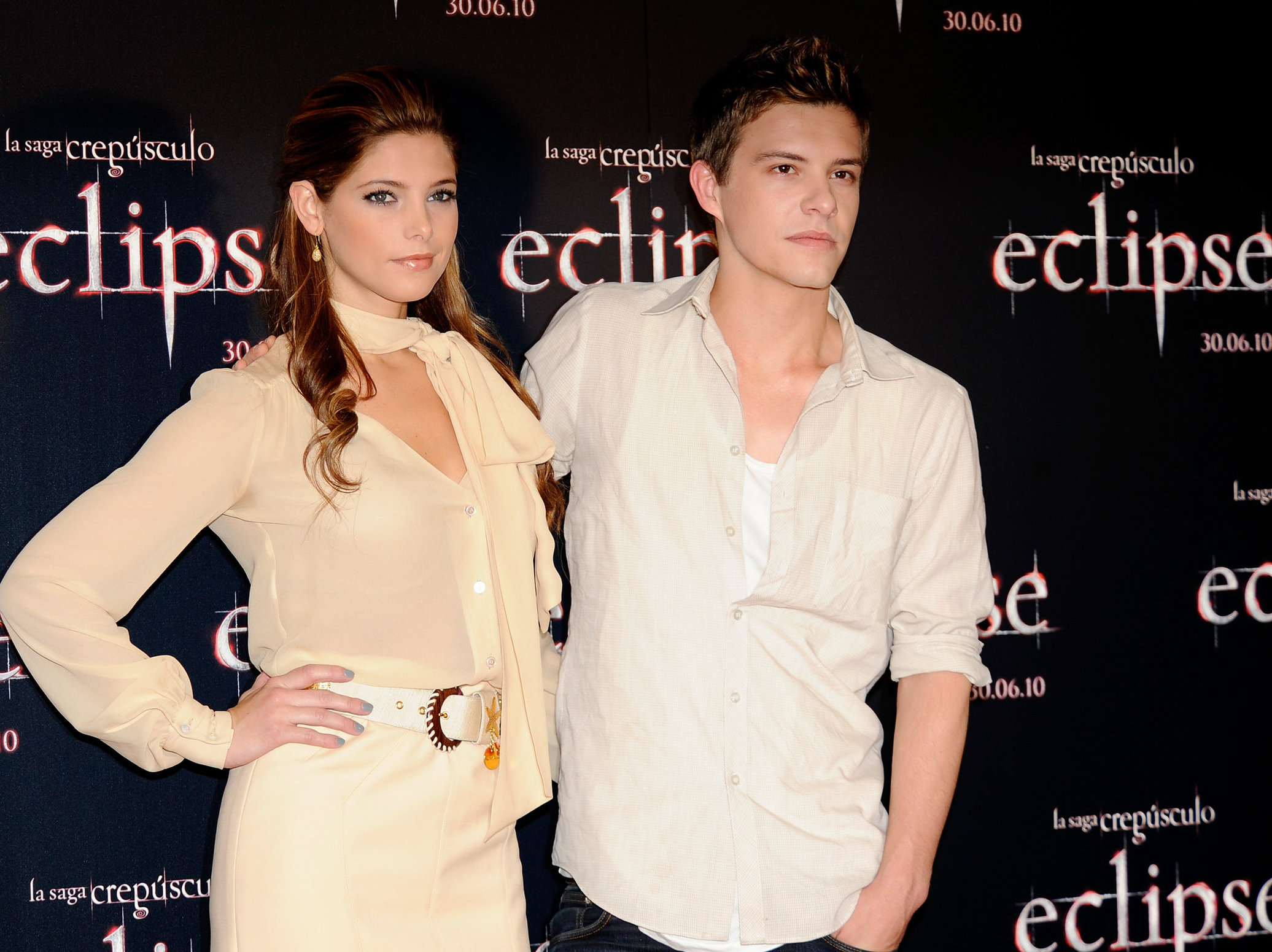 Ashley Greene photocall for the Twilight Saga Eclipse on June 28, 2010 in Madrid, Spain