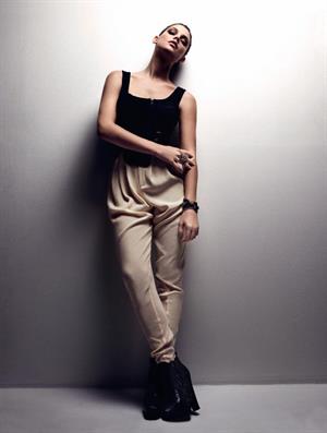 Ashley Greene photoshoot for ASOS Magazine 