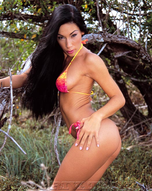 Mya Diamond in a bikini