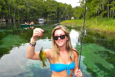 Anonymous in a bikini