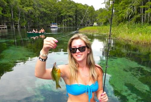 Anonymous in a bikini