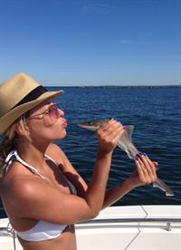 Anonymous in a bikini