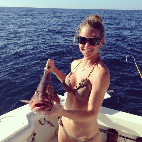 Anonymous in a bikini