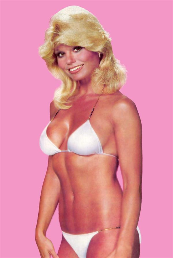 Loni Anderson in a bikini