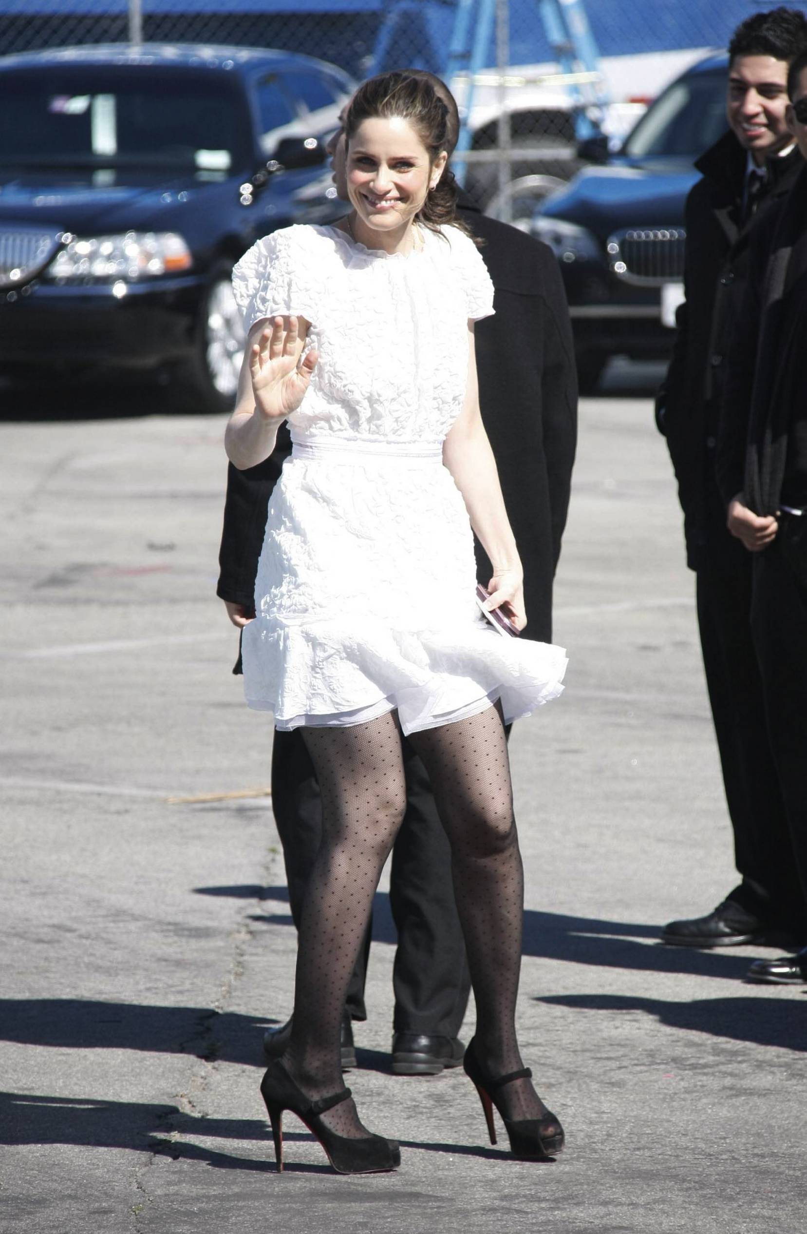 Amanda Peet Film Independent Spirit awards at Santa Monica Beach on February 26, 2011