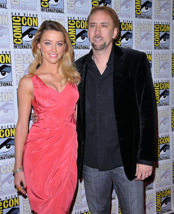 Amber Heard drive angry 3d press room on day 2 of comic con 23 07 10 