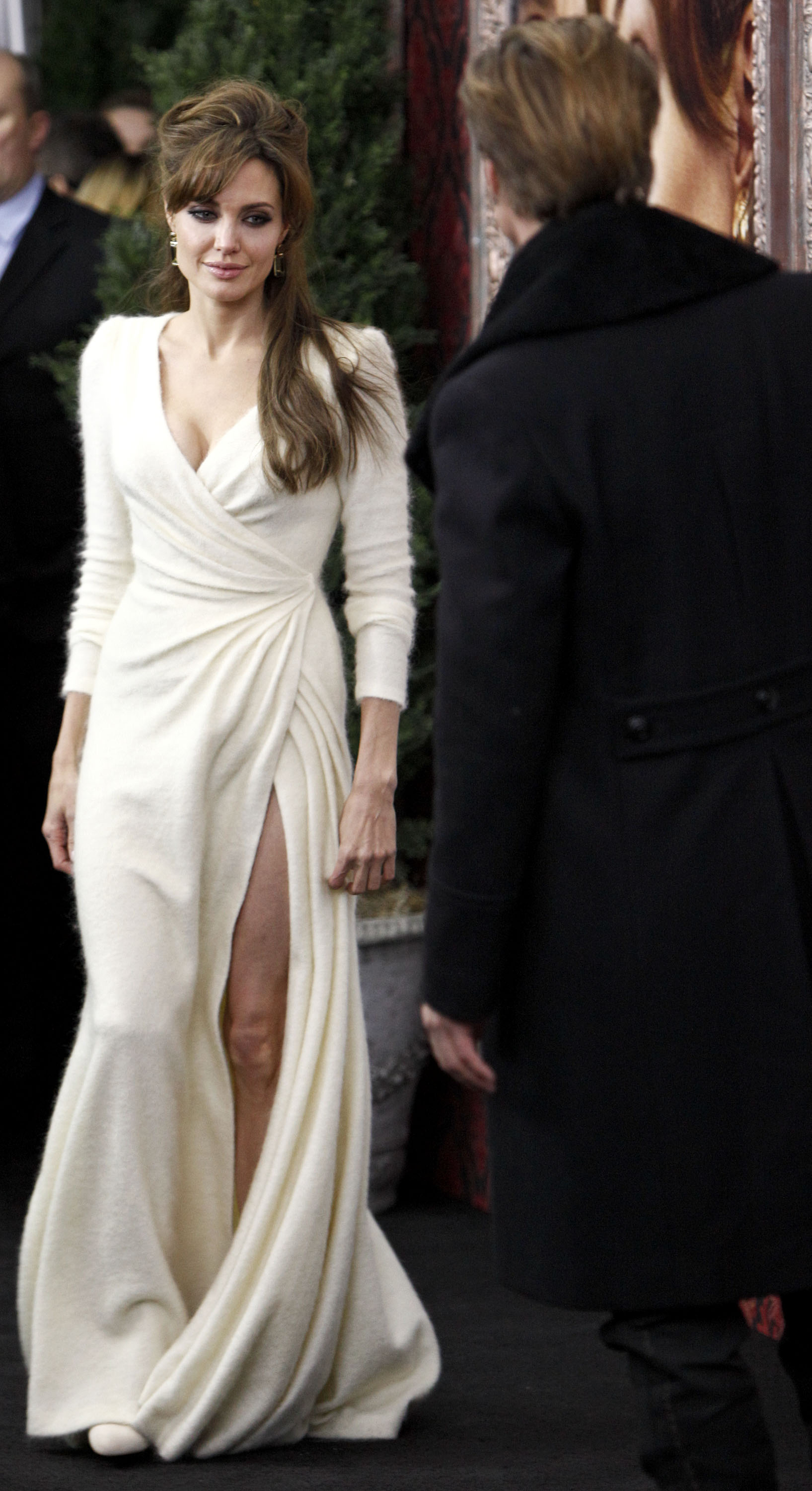 Angelina Jolie the Tourist world premiere in New York on December 6, 2010