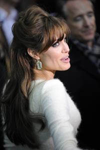 Angelina Jolie the Tourist world premiere in New York on December 6, 2010