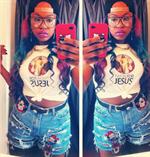 Lucci Vee taking a selfie