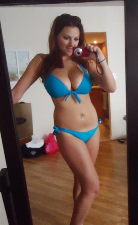 Anonymous in a bikini