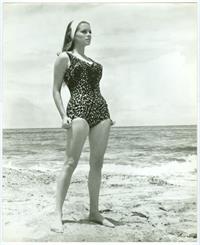 Claudine Auger in a bikini