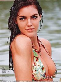 Hilary Rhoda in a bikini