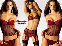 Alessandra Ambrosio in lingerie