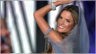 Alessandra Ambrosio in lingerie