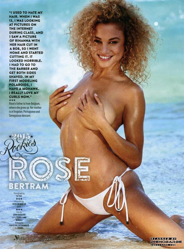 Rose Bertram in a bikini