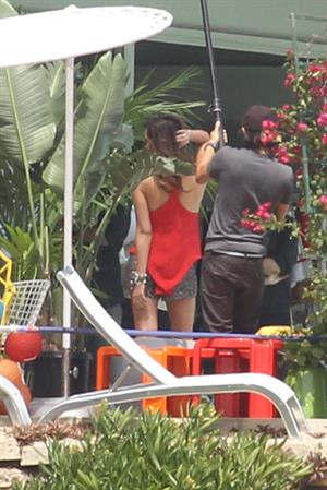 Jessica Alba posing for a magazine photoshoot on June 15, 2012