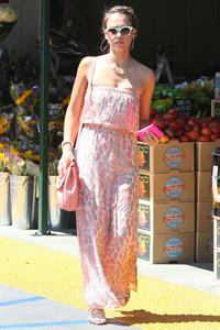 Jessica Alba out shopping in Hollywood on July 21, 2012