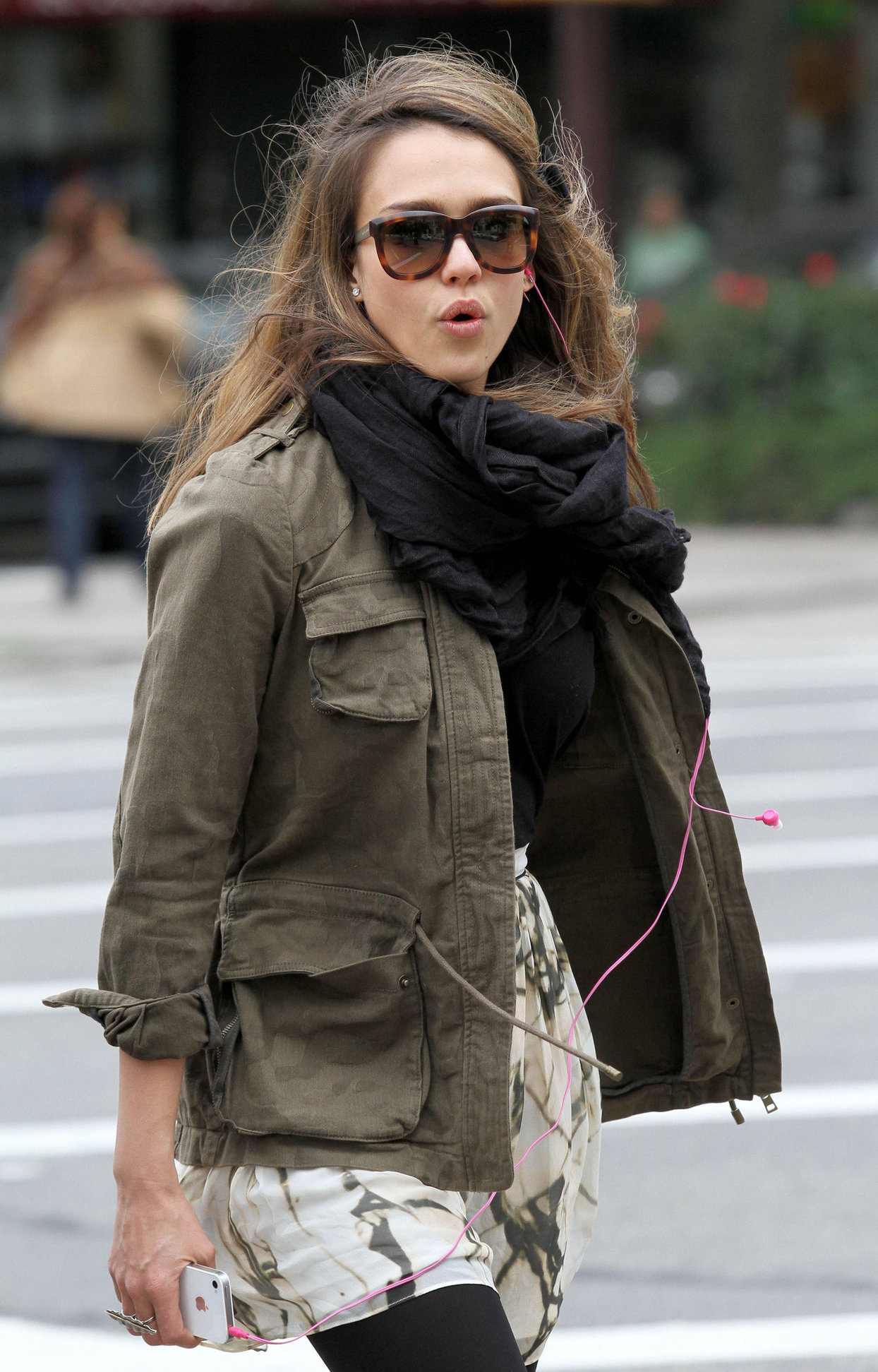 Jessica Alba out about in New York on May 7, 2012