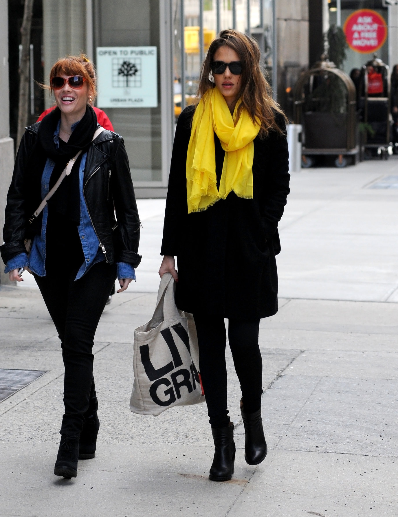 Jessica Alba out and about in New York on March 9, 2012