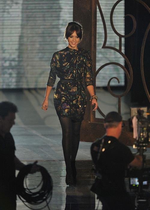 Jessica Alba at Spike TV's Scream 2009 held at the Greek theatre in Los Angeles California