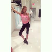 Romee Strijd taking a selfie