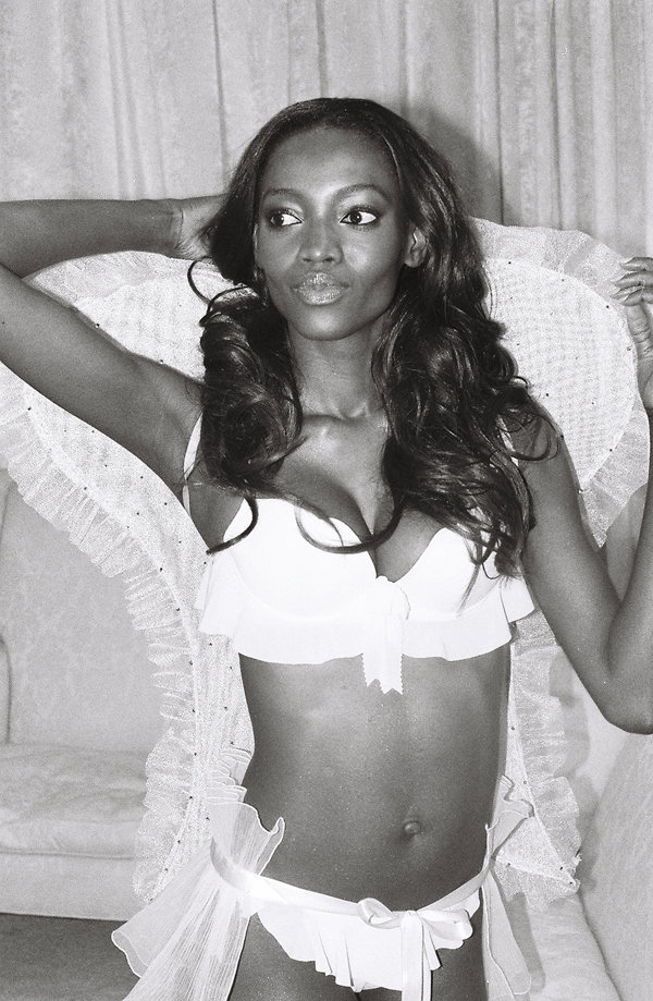 Oluchi Onweagba in lingerie