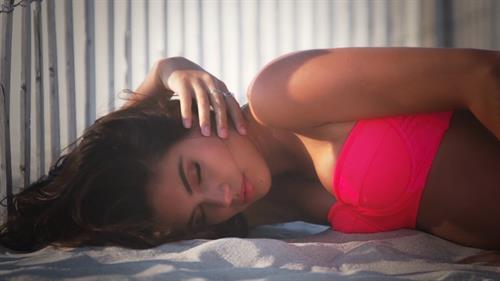 Sara Sampaio in a bikini