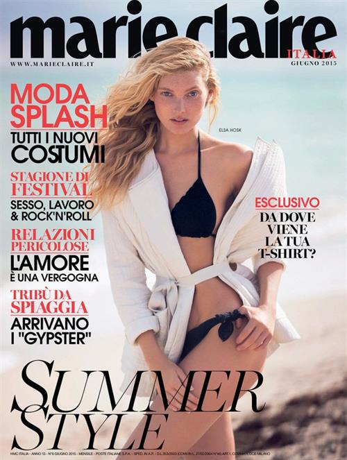 Elsa Hosk in a bikini