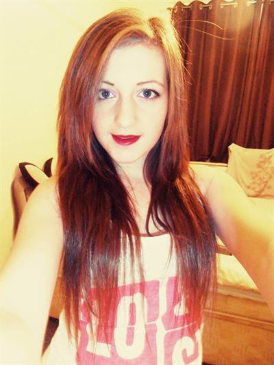 Nagy Anita taking a selfie