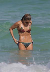 Sylvie van der Vaart in a bikini