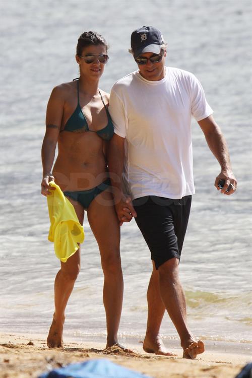 Amal Clooney in a bikini