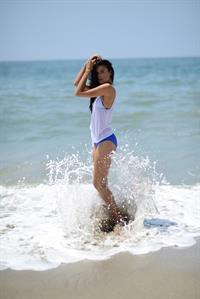 Xian Mikol in a bikini