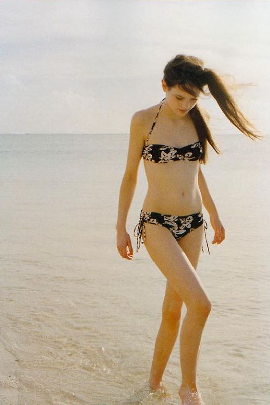 Kika-Rose Ridley in a bikini