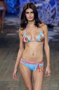 Caroline Francischini in a bikini