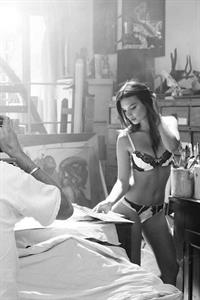 Emily Ratajkowski in lingerie