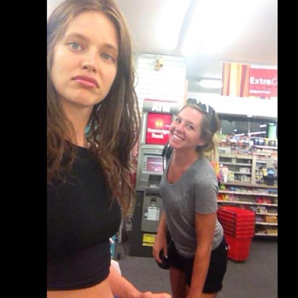 Emily DiDonato taking a selfie