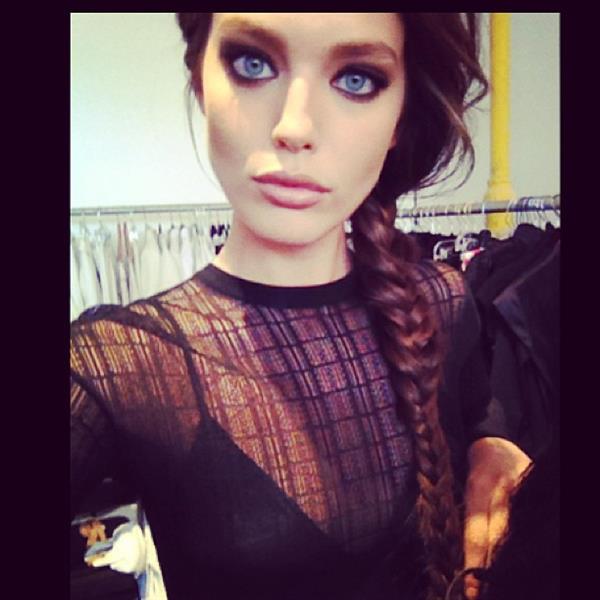 Emily DiDonato taking a selfie