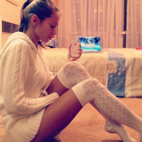 Galinka Mirgaeva taking a selfie