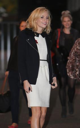 Pixie Lott outside ITV Studios in London 10/24/12 