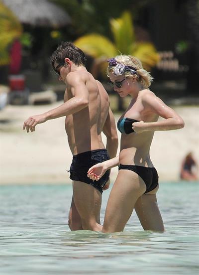 Pixie Lott in a bikini
