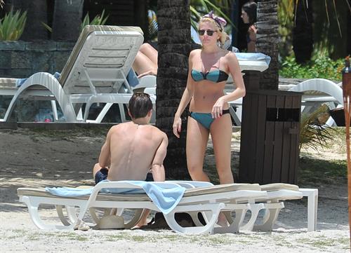 Pixie Lott in a bikini